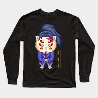 Kokushibou Neko Long Sleeve T-Shirt